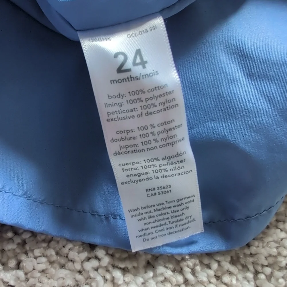 Carter's Flower Dress 24 Months NWOT